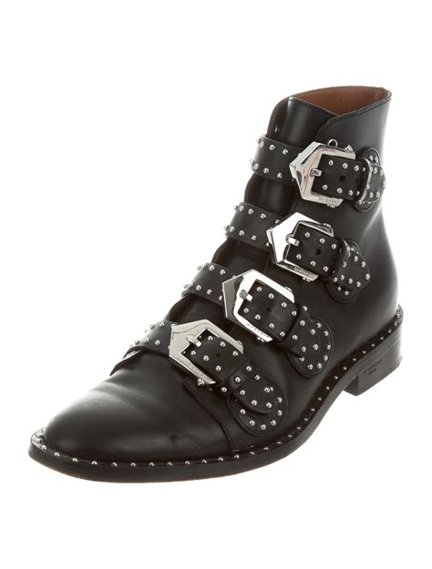 givenchy boots short|Givenchy elegant studded boots.